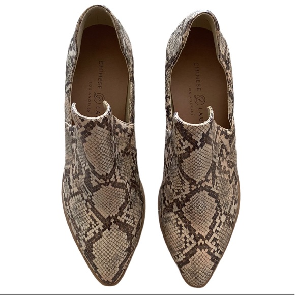 Chinese Laundry Fortune Python Bootie NWOT 8.5 - Picture 6 of 9